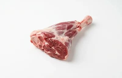 raw lamb foreshank