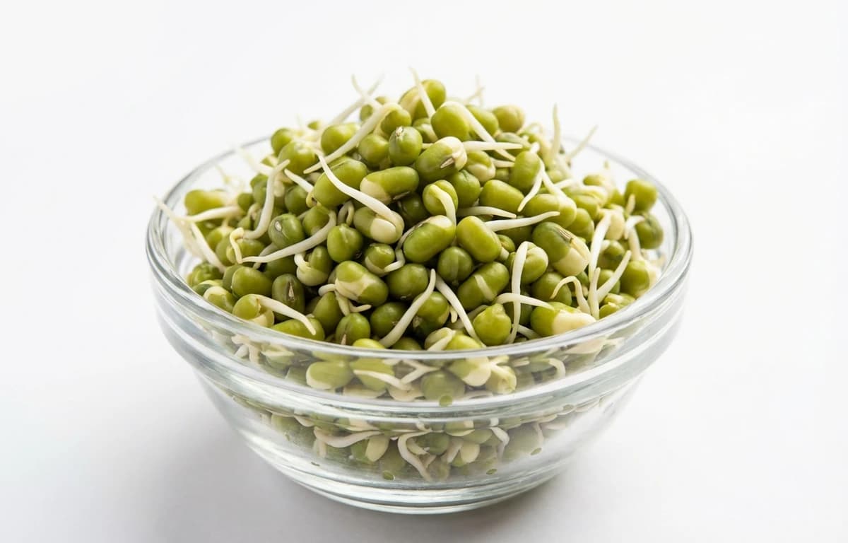 Sprouted Moong Beans