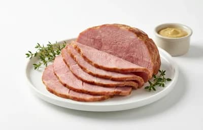 canned roasted extra lean ham