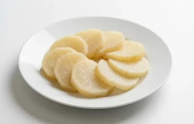 boiled unsalted turnip