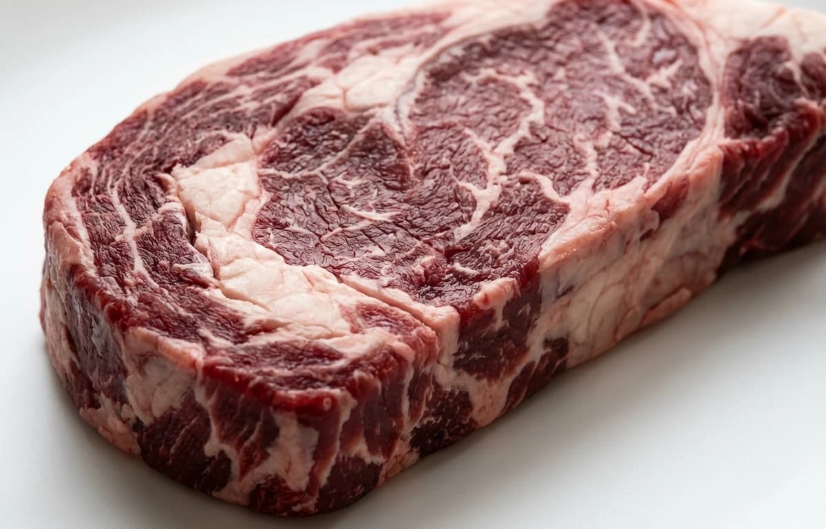 raw sea lion meat with fat