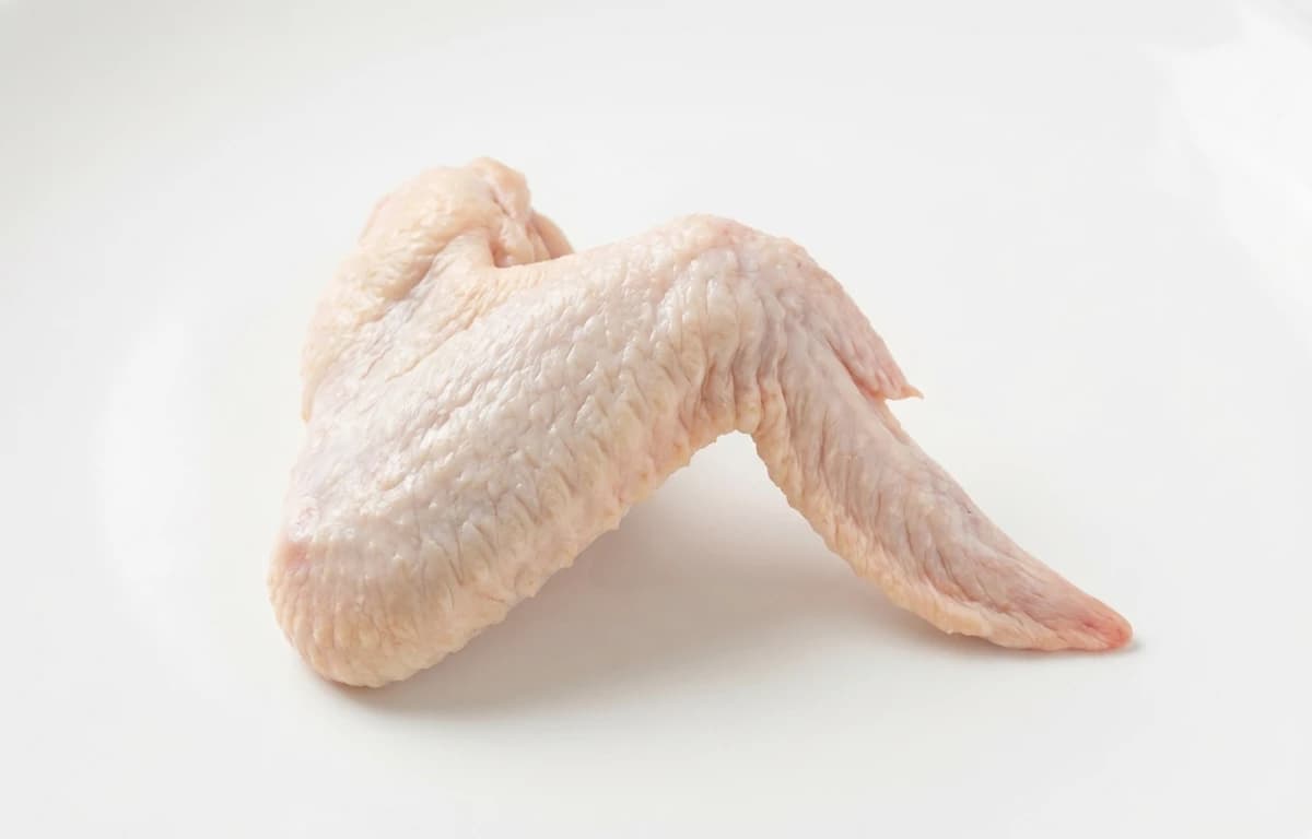 country hen wing with skin