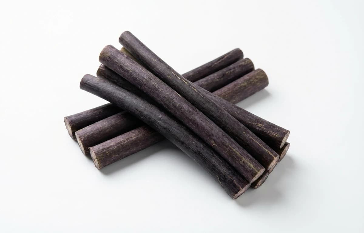 black colocasia stem