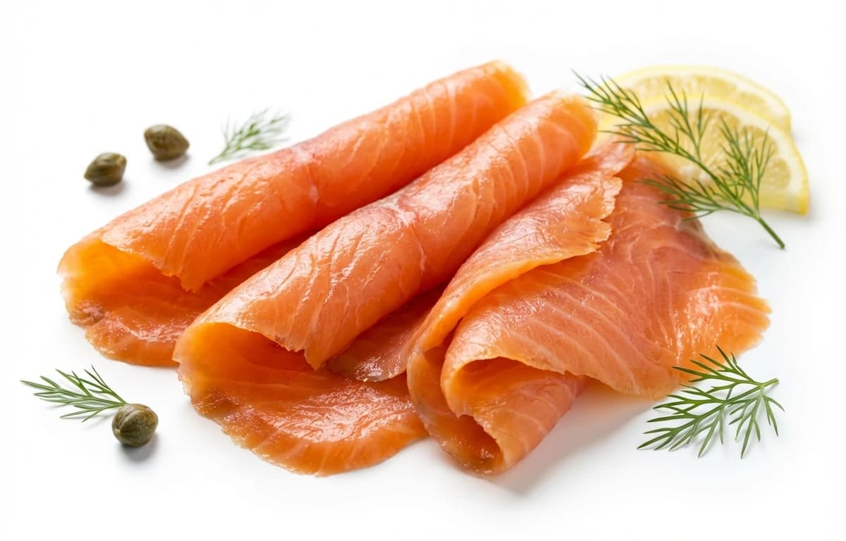 smoked chinook salmon lox