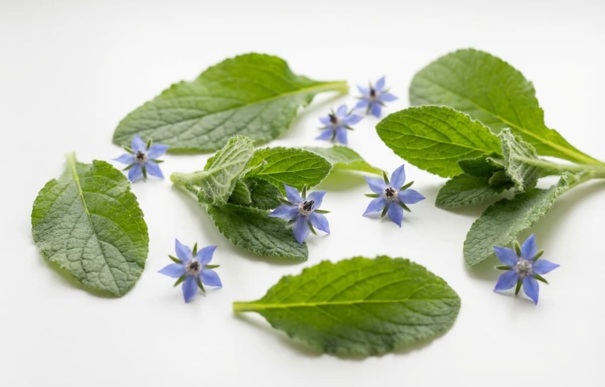 raw borage