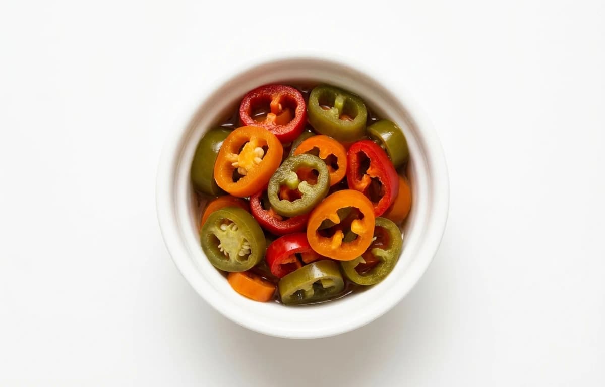 canned pickled hot pepper