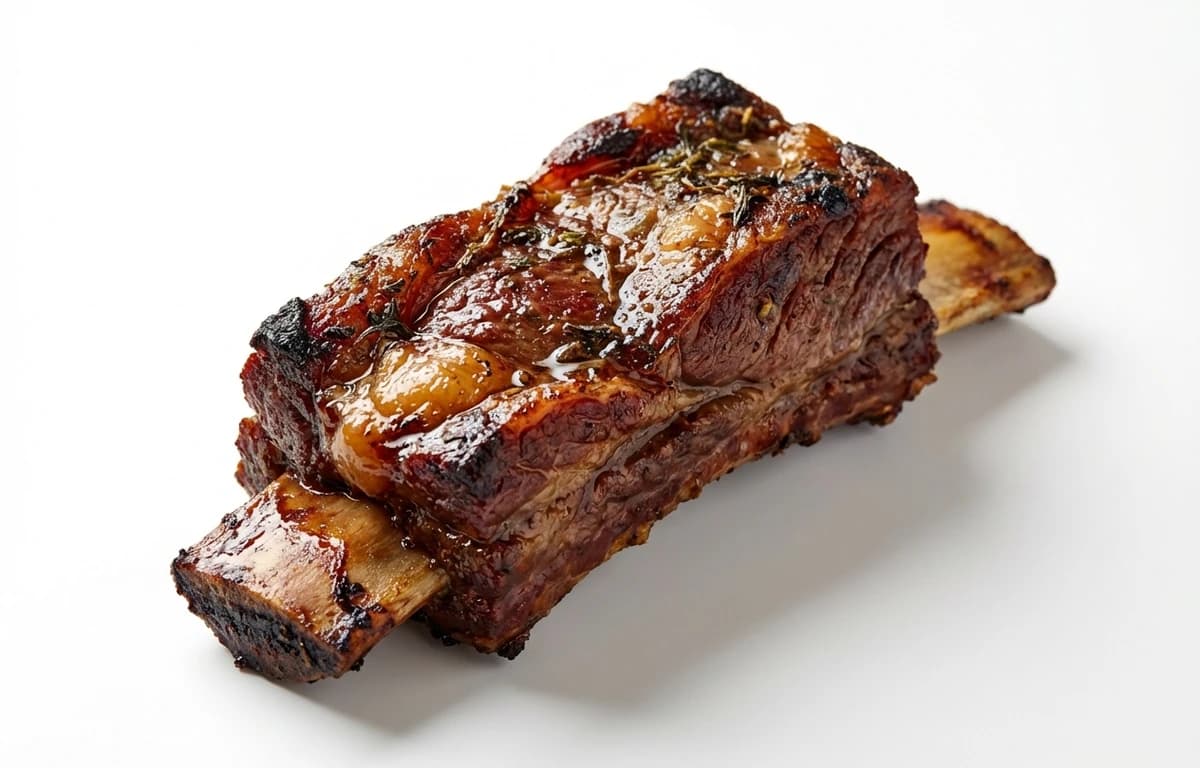 broiled choice beef rib