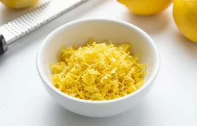 lemon zest