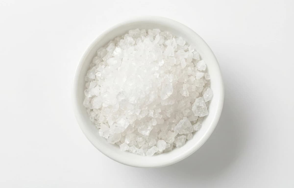 flaky sea salt