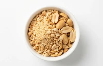 crushed peanuts