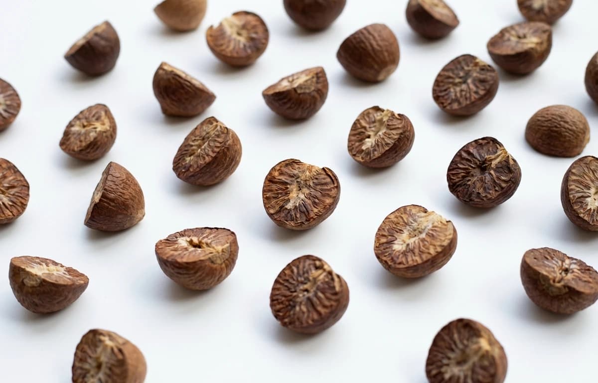 dried brown arecanut