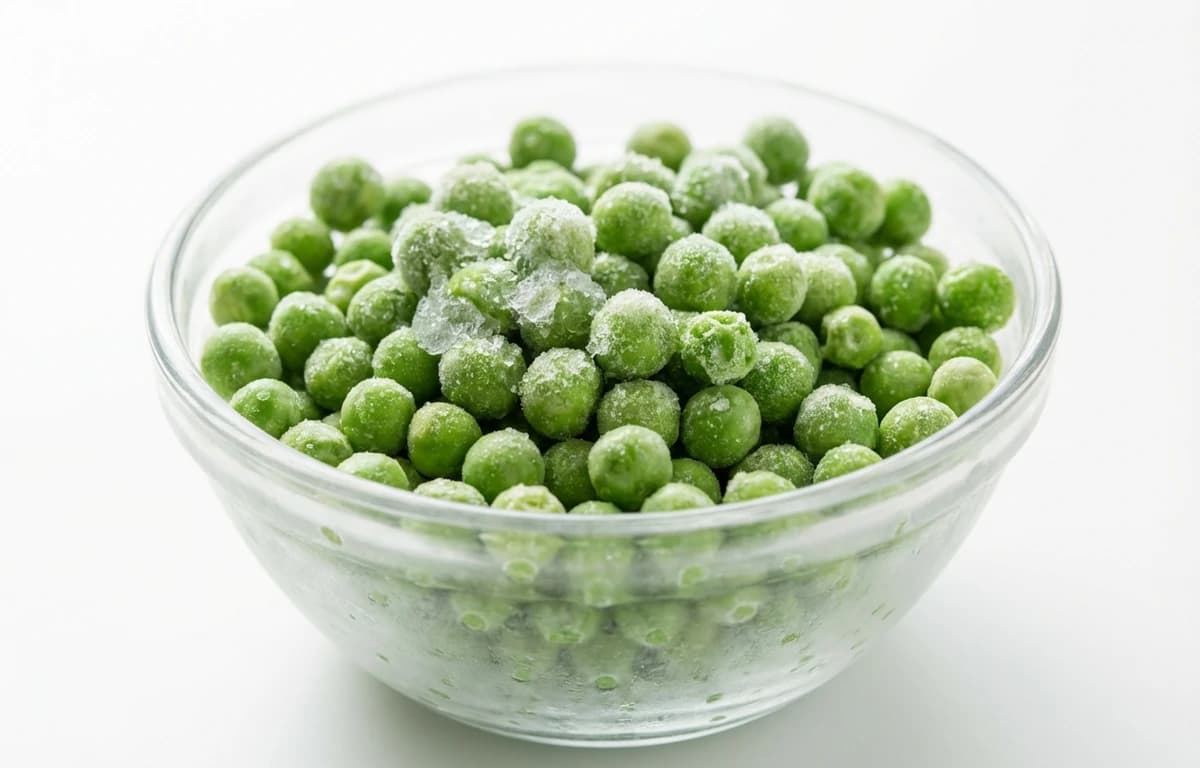 frozen green peas