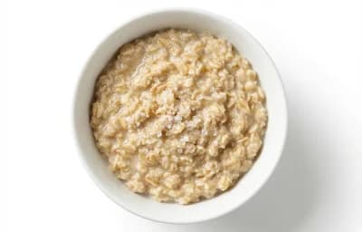 cooked salted oats
