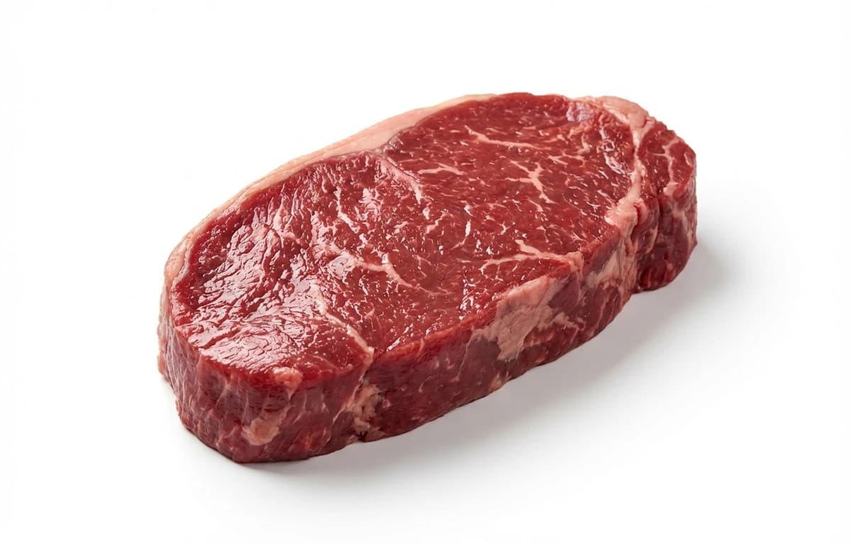 raw New Zealand rump centre lean beef