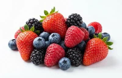 fresh mixed berries