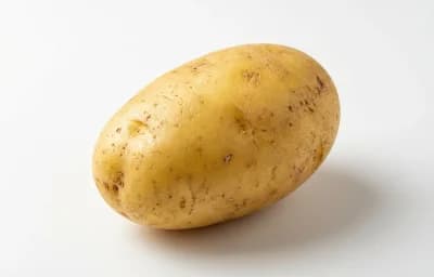 raw gold potato