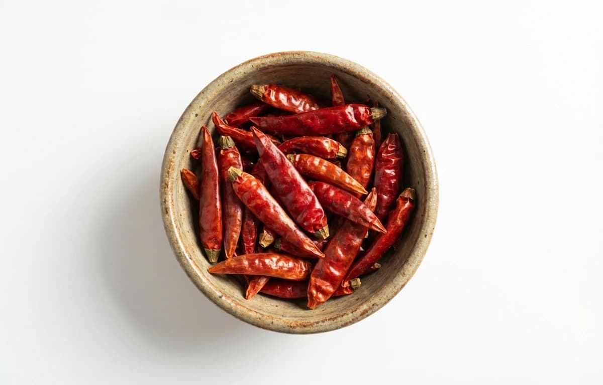 whole dried red chilies
