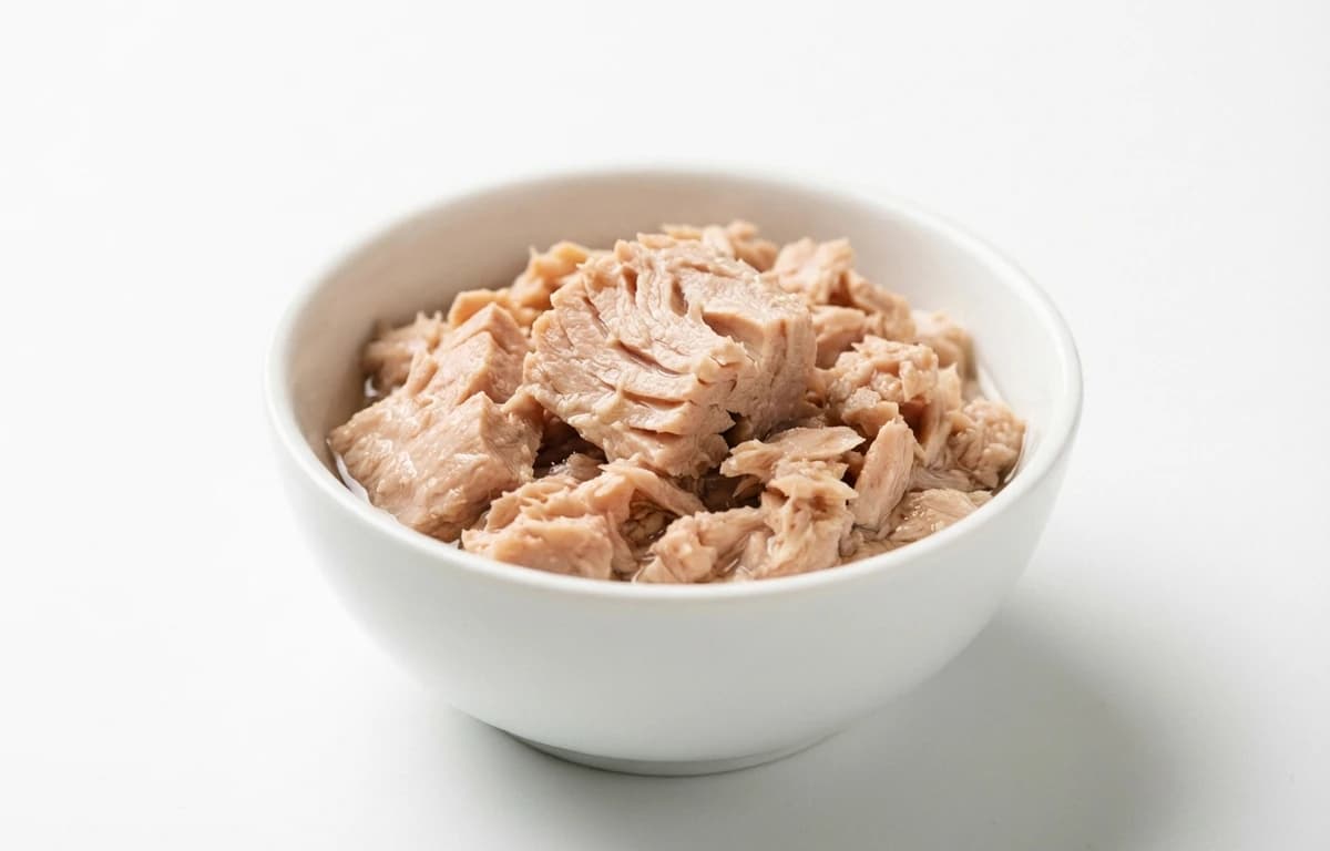 canned light tuna in water