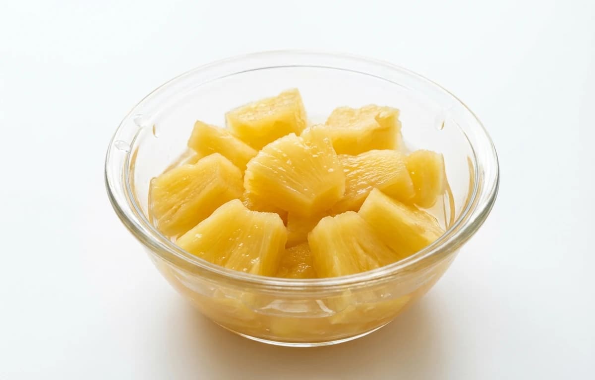 canned pineapple tidbits