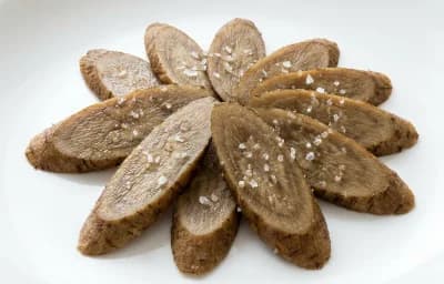boiled salted burdock root
