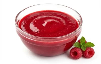 raspberry puree