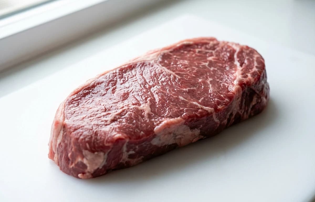 raw boneless lamb sirloin