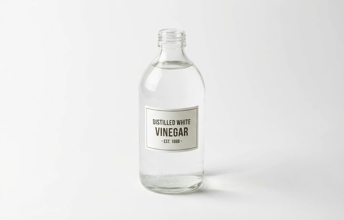distilled white vinegar
