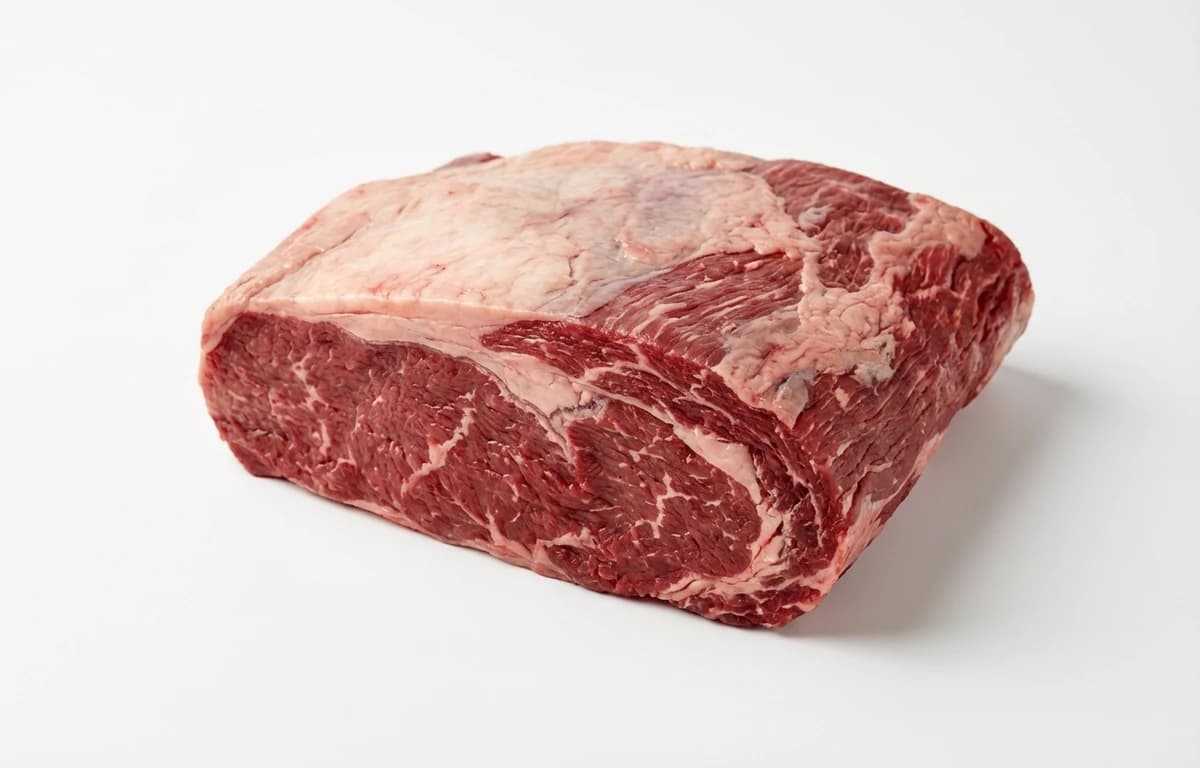 braised beef brisket navel end lean