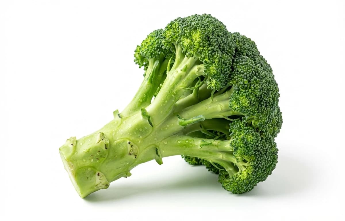 raw broccoli stalk