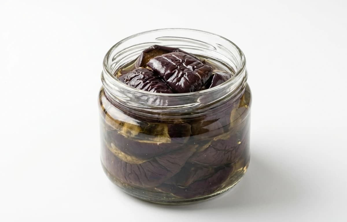 pickled eggplant