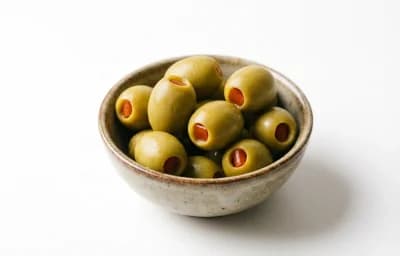 pimento-stuffed green olives