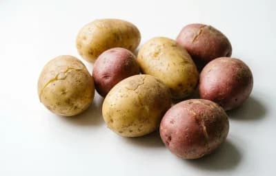 cooked potatoes