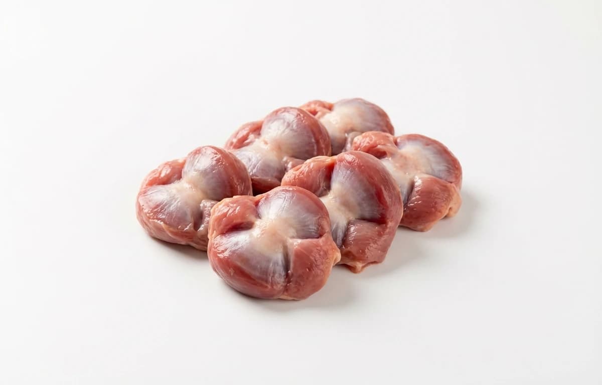 raw chicken gizzard