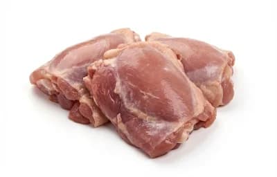 raw dark meat chicken