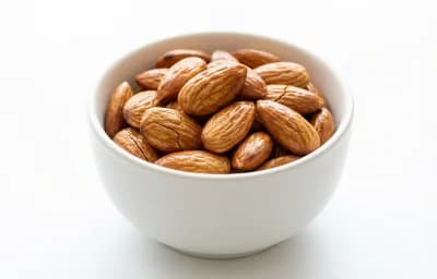 oil roasted unsalted almonds