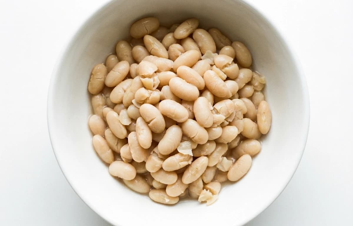 boiled unsalted great northern beans
