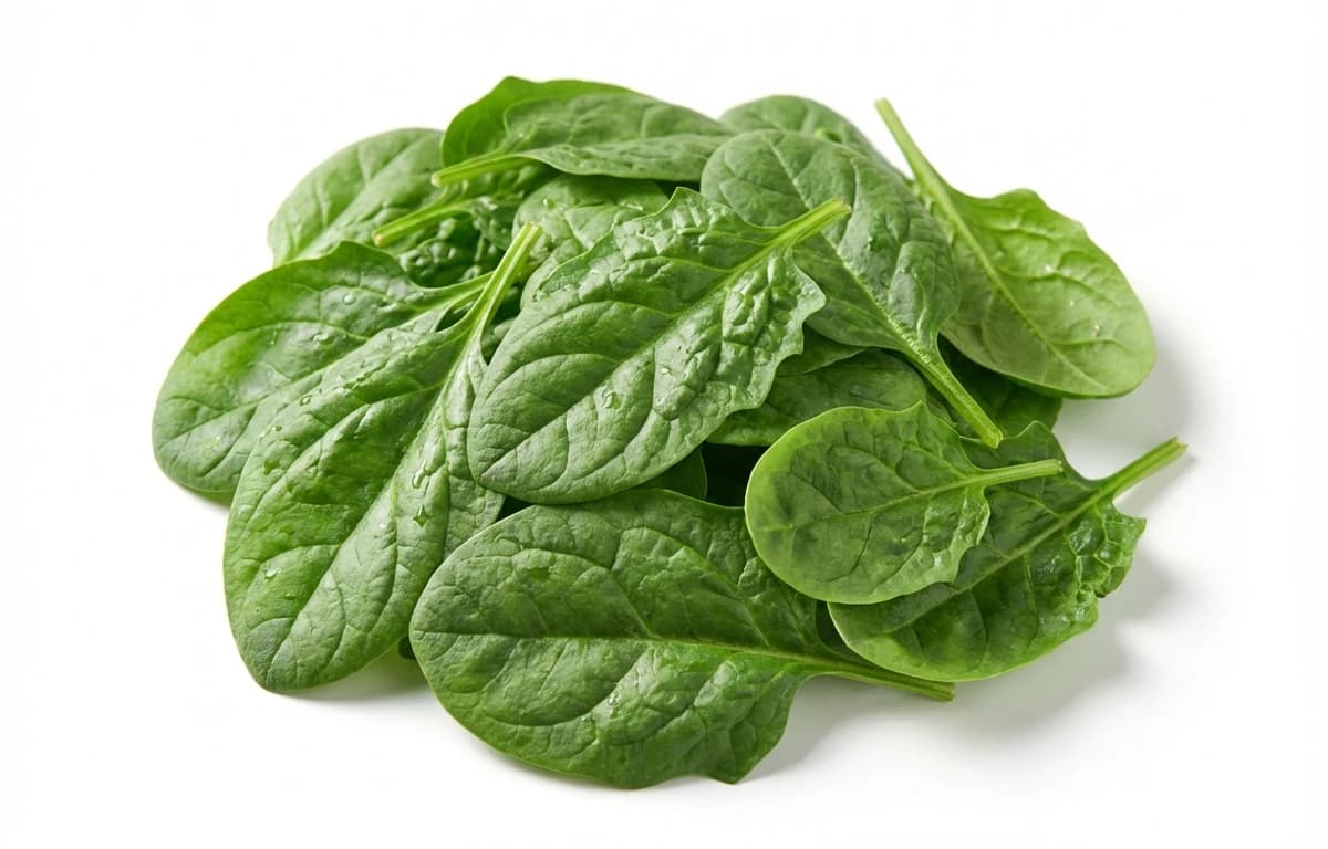 raw spinach