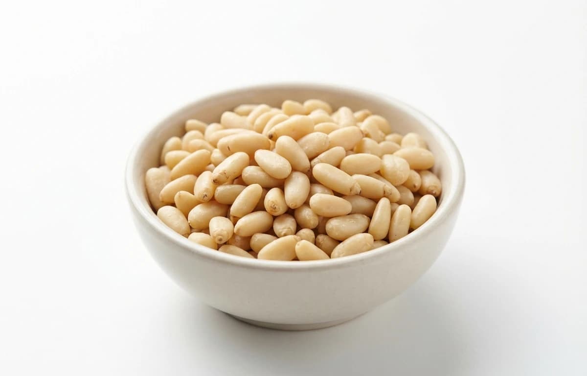 raw pine nuts