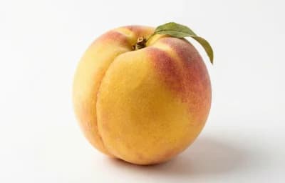 raw yellow peach