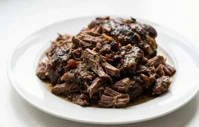cooked lamb shoulder