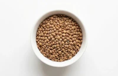raw lentils