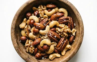 oil roasted salted mixed nuts