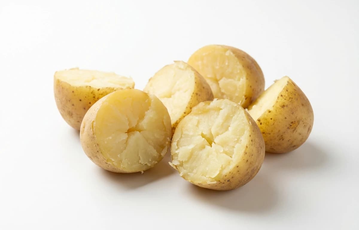boiled unsalted potato