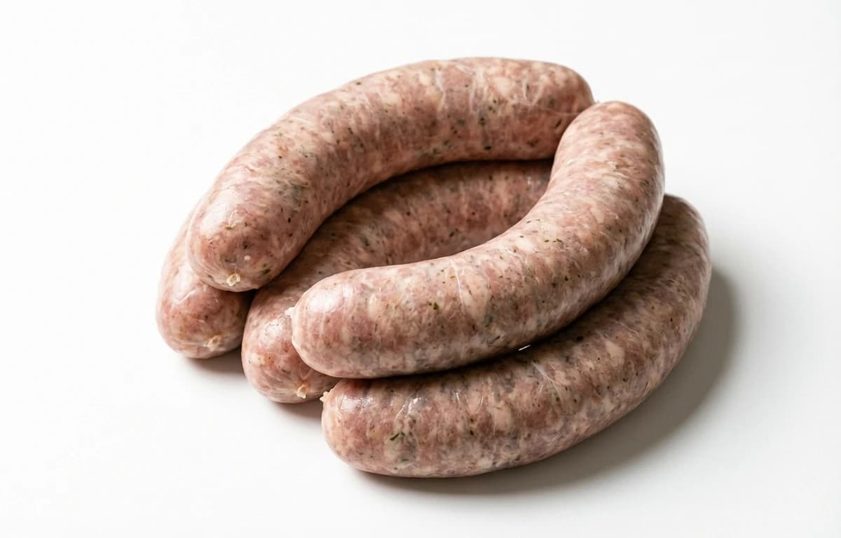 Uncooked Bratwurst