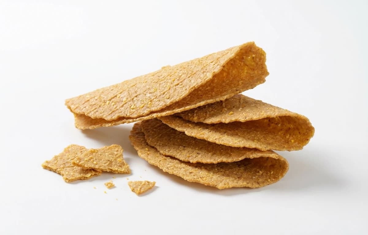 sun-dried corn flour wafers