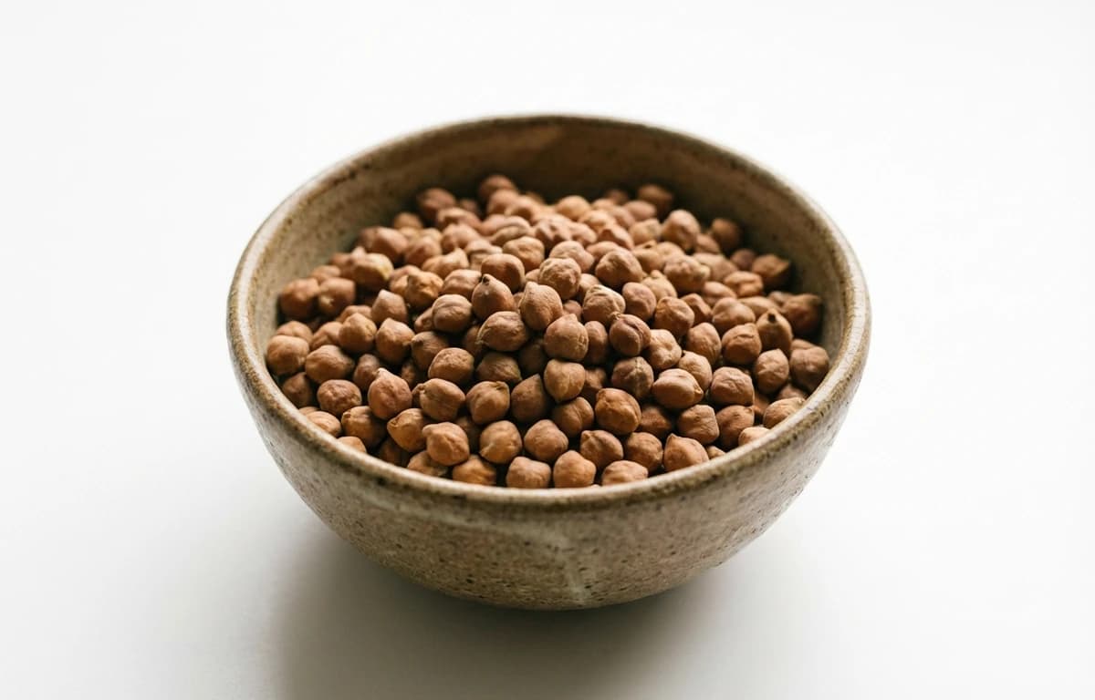 brown chickpeas