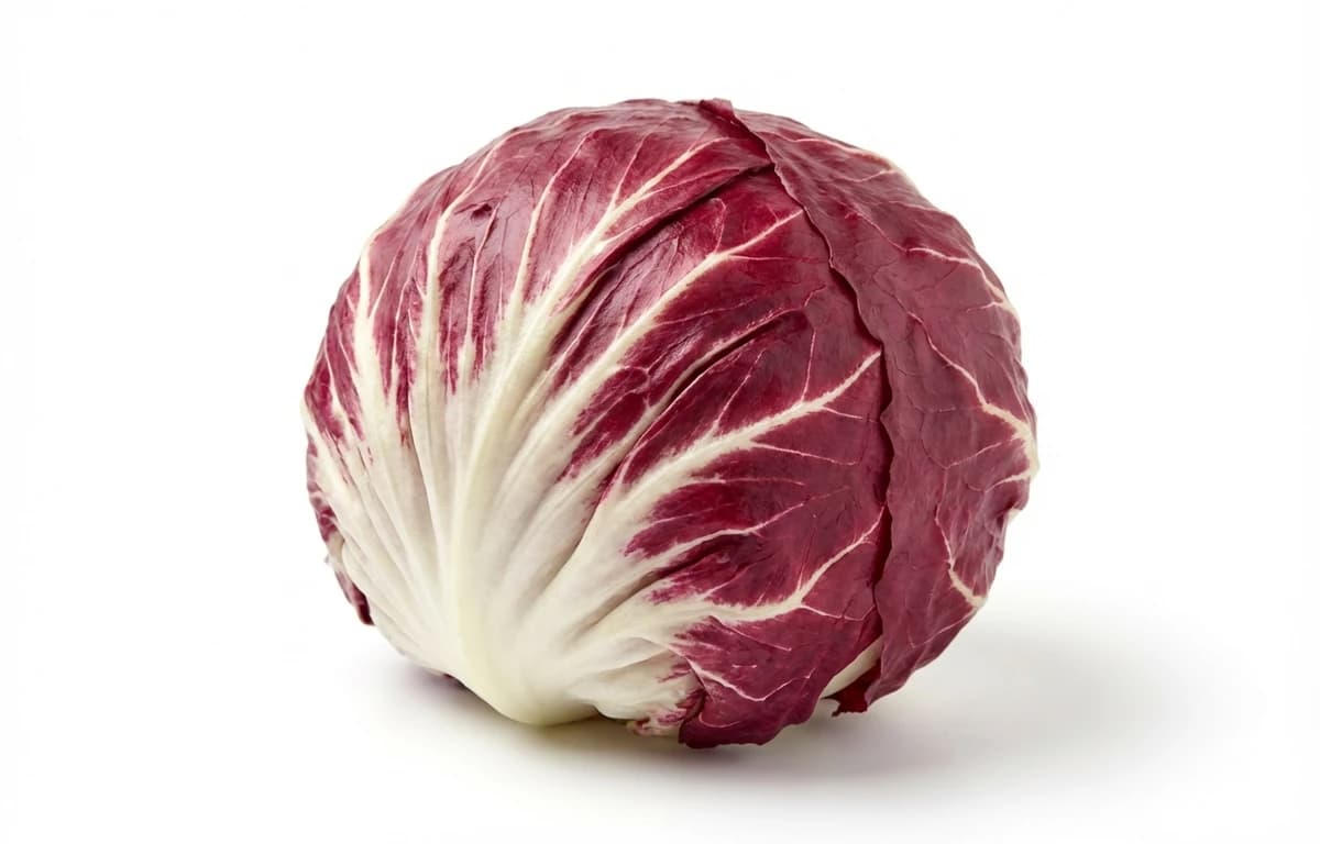 raw radicchio