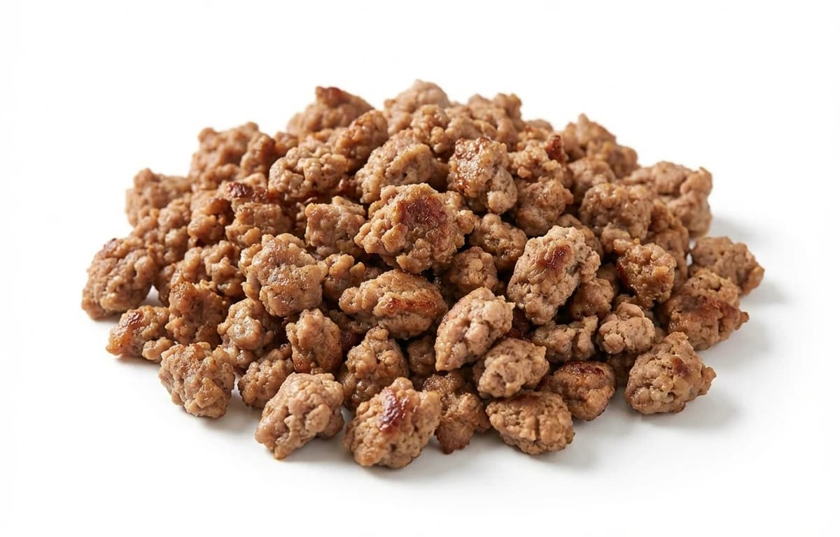 cooked ground turkey