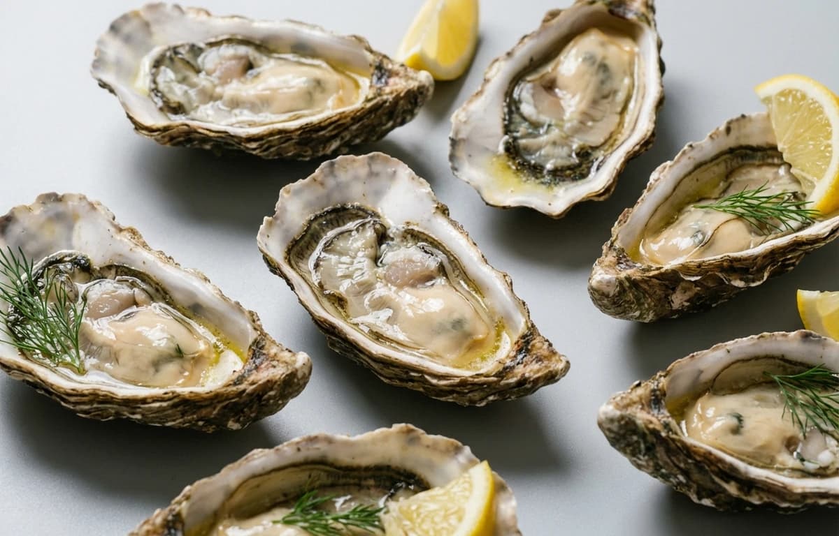 cooked moist heat pacific oyster