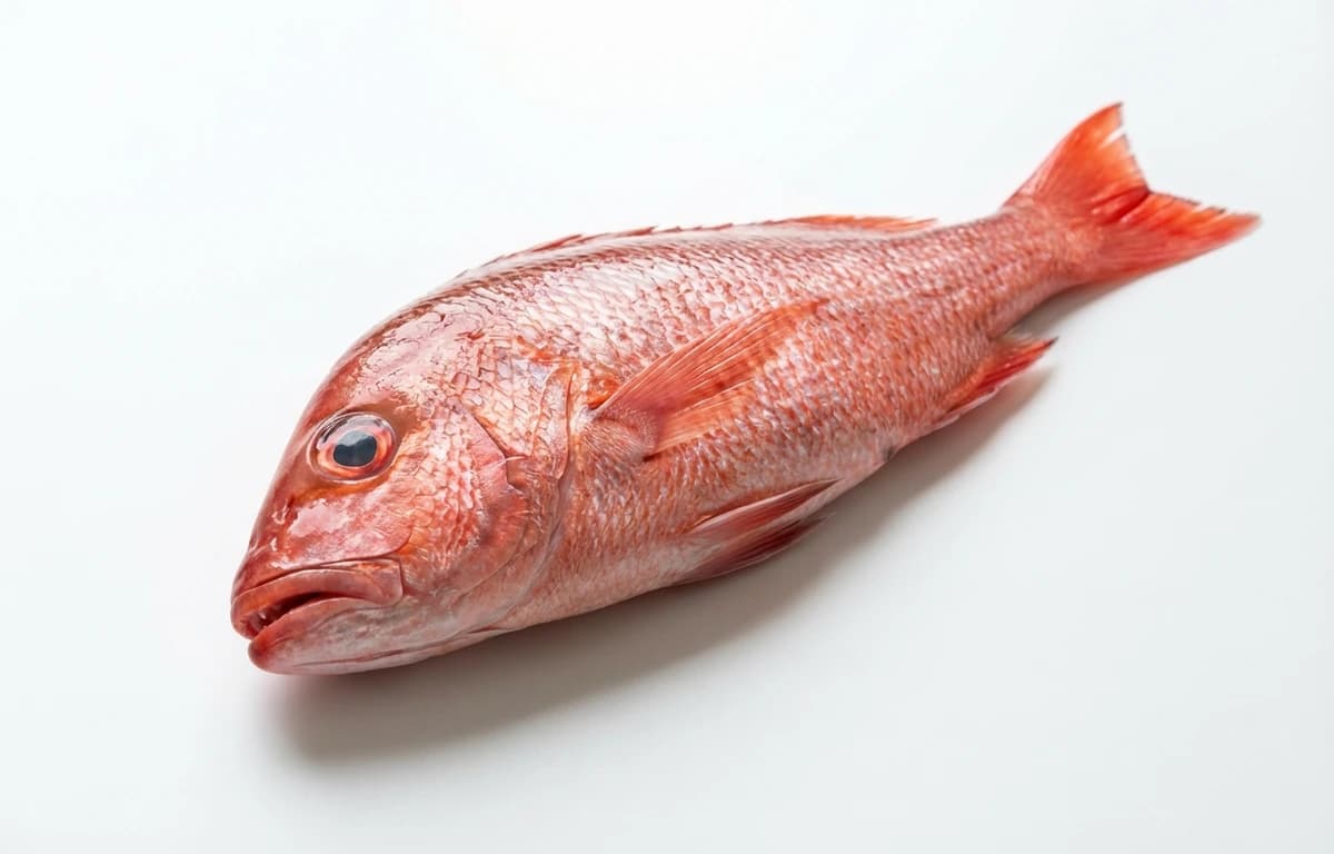 whole red snapper